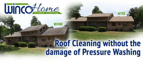 Roof Washing No Damage